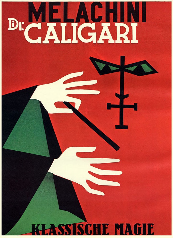 melachini-dr-caligari-vintage-magic-poster
