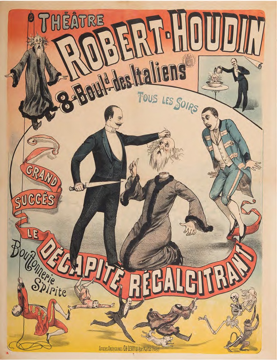 Le décor du Théâtre Robert-Houdin dessiné en 1901 par